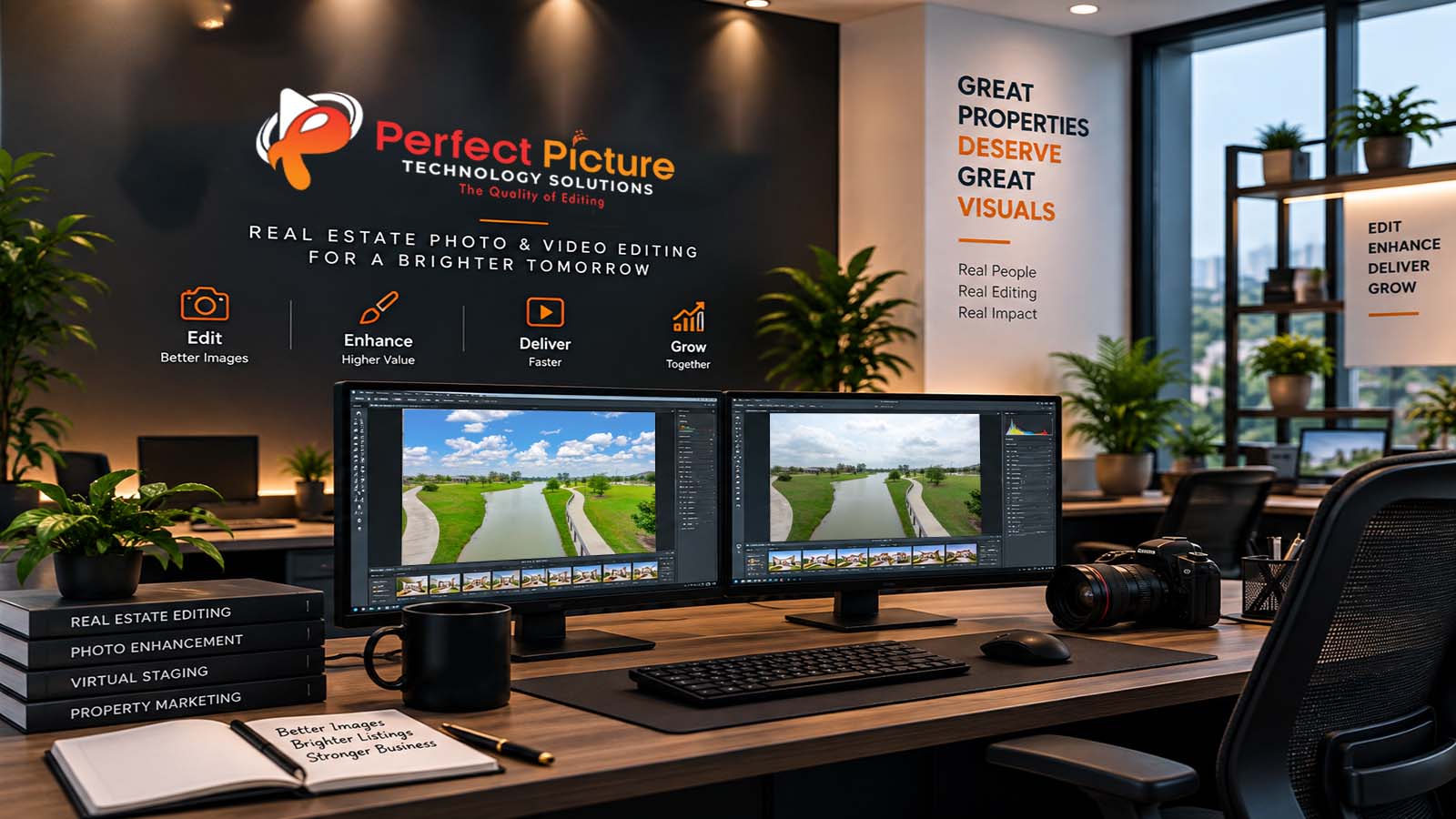 Perfect Picture real estate editing studio