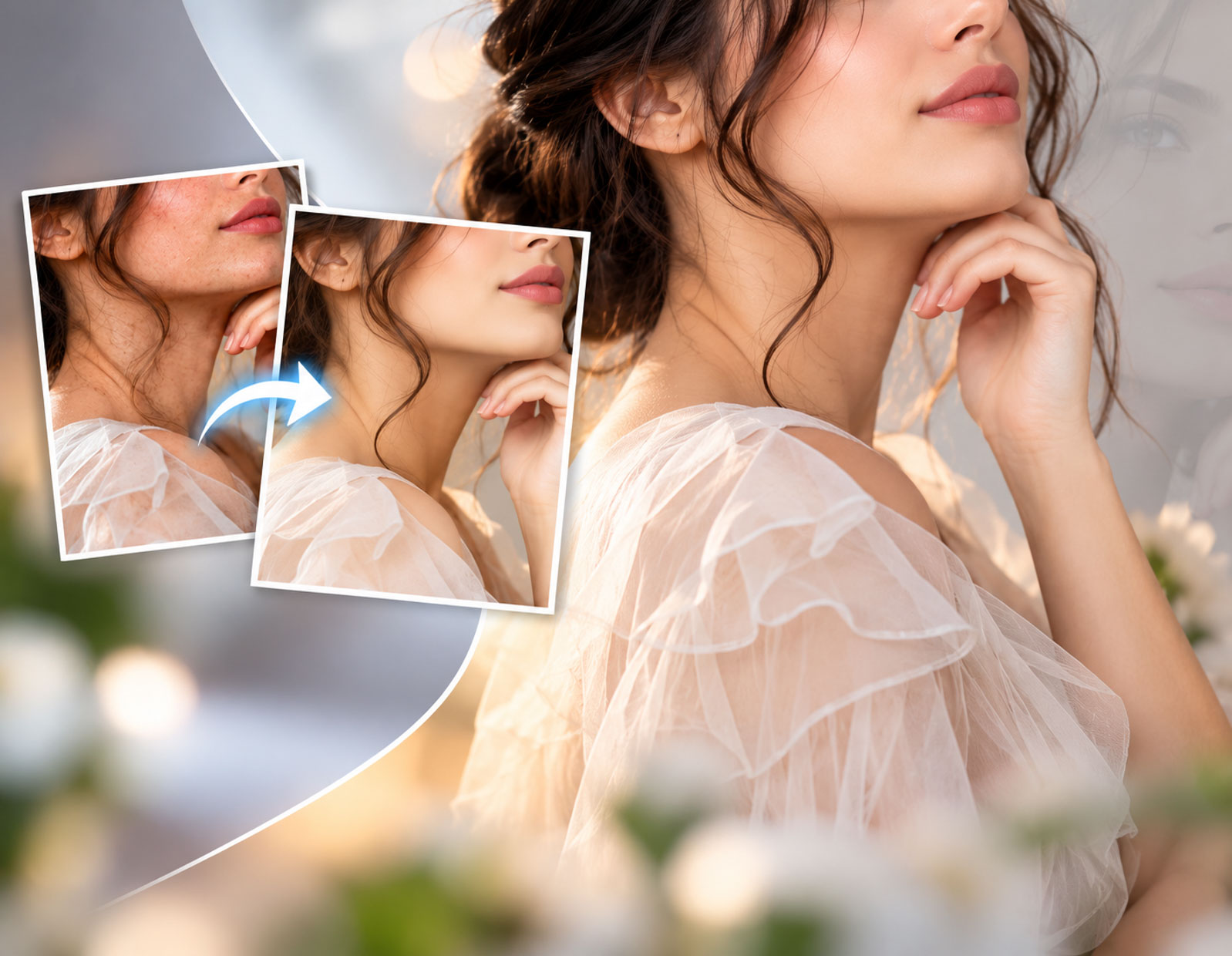 Portrait retouching sample