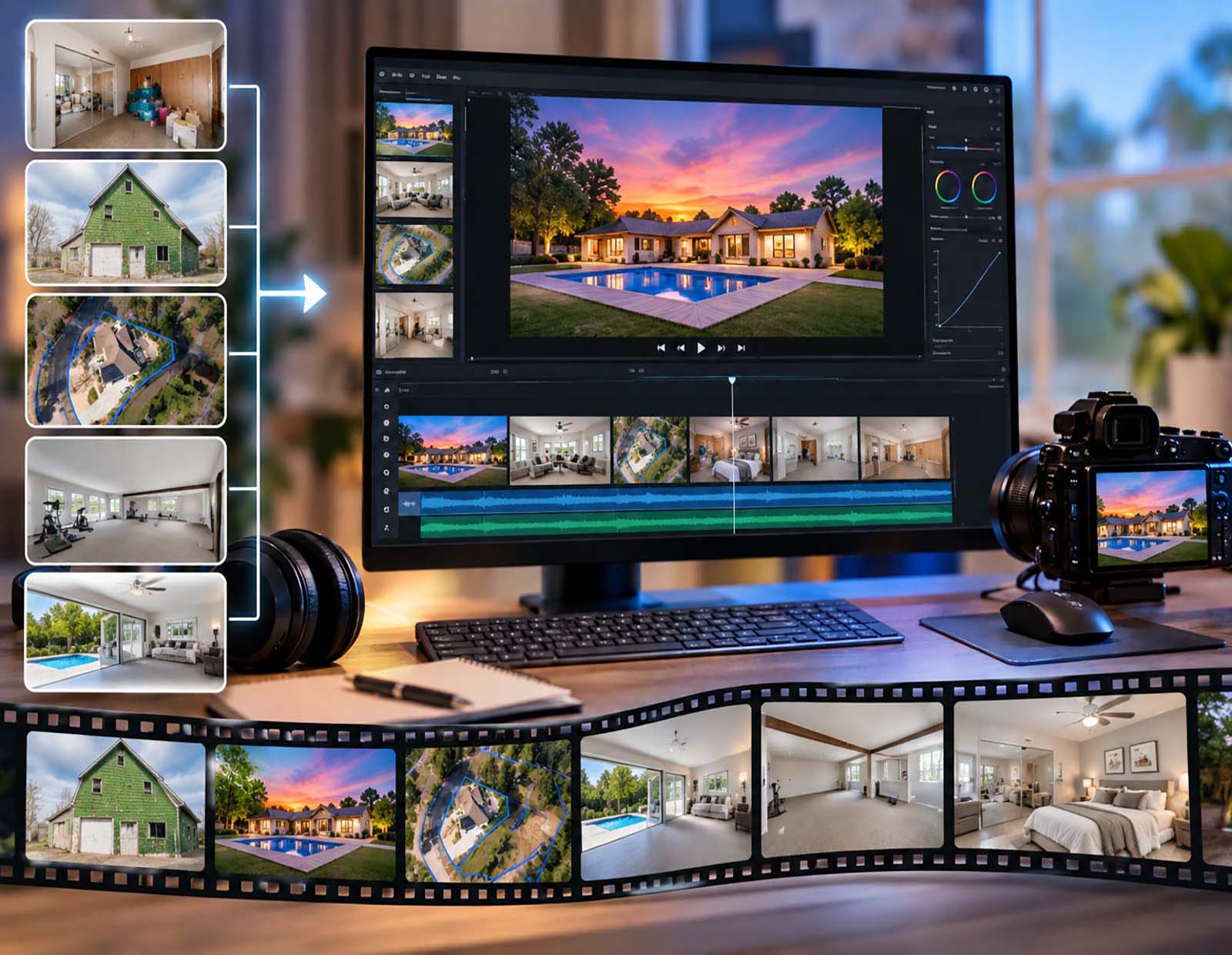 Real Estate Video Editing sample